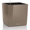 LECHUZA Pot de fleur - Cube Premium 50 - 49 x 49 x 49,5 cm - Kit compl