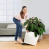 LECHUZA Pot de fleur - Cube Premium 50 - 49 x 49 x 49,5 cm - Kit compl