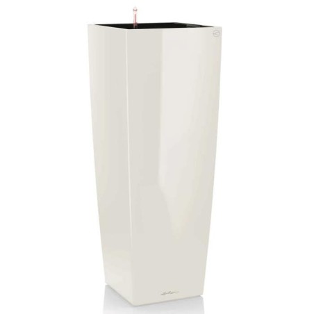 LECHUZA Pot de fleurs - Cubico Alto 40 All-in-one - 39,5 x 39,5 x 105