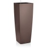 LECHUZA Pot de fleurs - Cubico Alto 40 All-in-one - 39,5 x 39,5 x 105