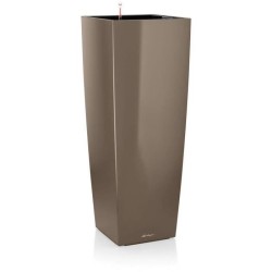 LECHUZA Pot de fleurs Cubico Alto 40 ALL-IN-ONE - 40 x 40 x 105 cm - 1