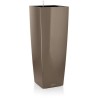LECHUZA Pot de fleurs Cubico Alto 40 ALL-IN-ONE - 40 x 40 x 105 cm - 1