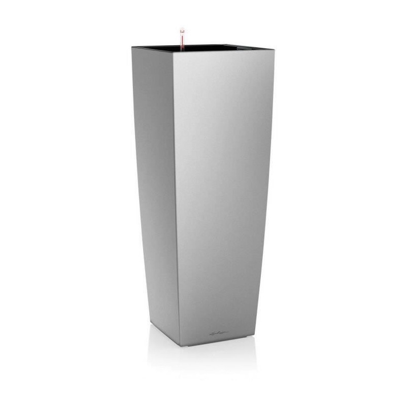 LECHUZA Pot de fleur - Cubico Alto Premium 40 - 39,5 x 39,5 x 105 cm - LECHUZA Pot de fleur - Cubico Alto Premium 40 - 39,5 x 39,5 x 105 cm -