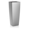 LECHUZA Pot de fleur - Cubico Alto Premium 40 - 39,5 x 39,5 x 105 cm -