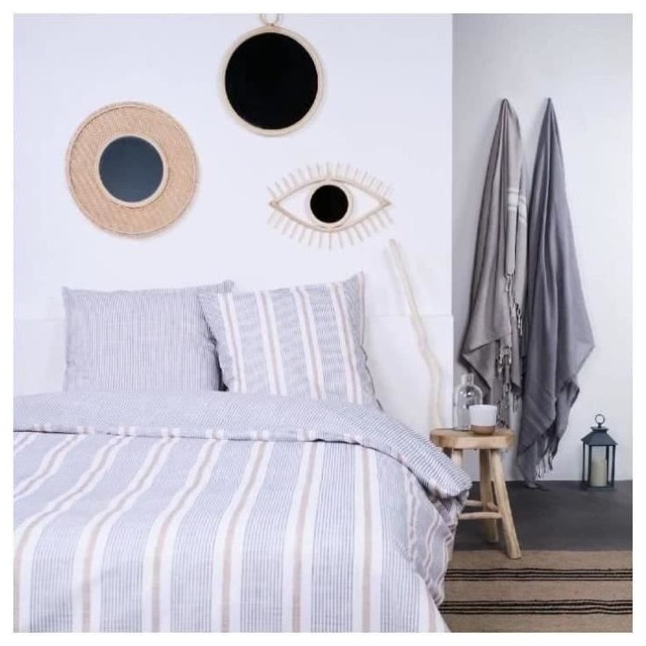 Parure de lit TODAY Bleu 220x240 cm Parure de lit TODAY Bleu 220x240 cm