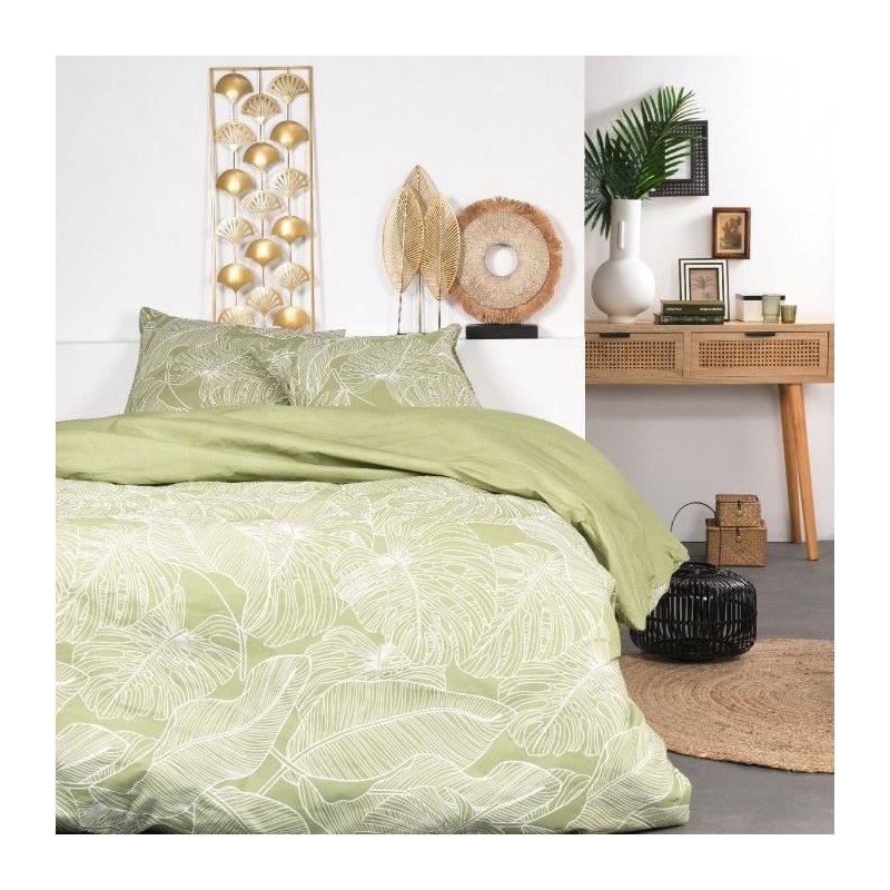 Parure de lit - TODAY Sunshine - 240x220 cm - 2 personnes - coton impr