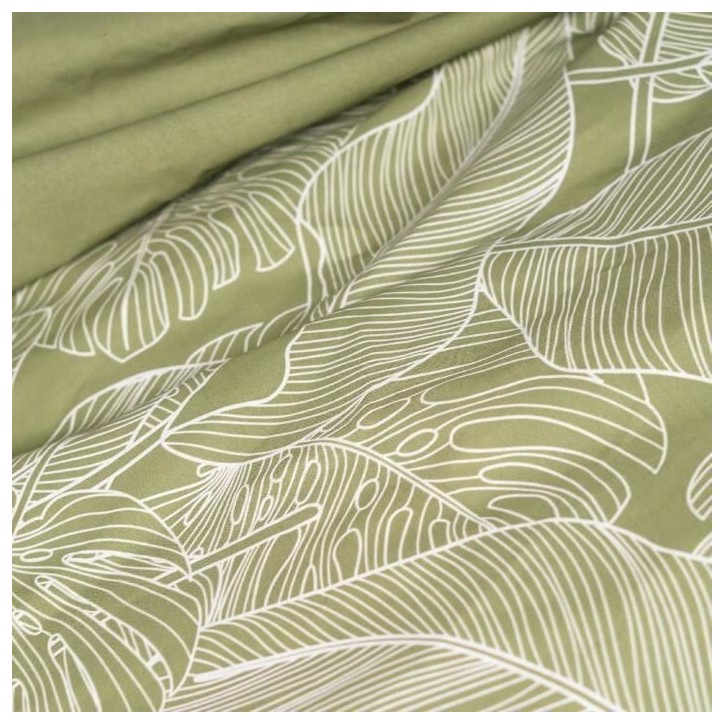 Parure de lit - TODAY Sunshine - 240x260 cm - 2 personnes - coton imprimé floral Parure de lit - TODAY Sunshine - 240x260 cm - 2 personnes - coton imprimé floral