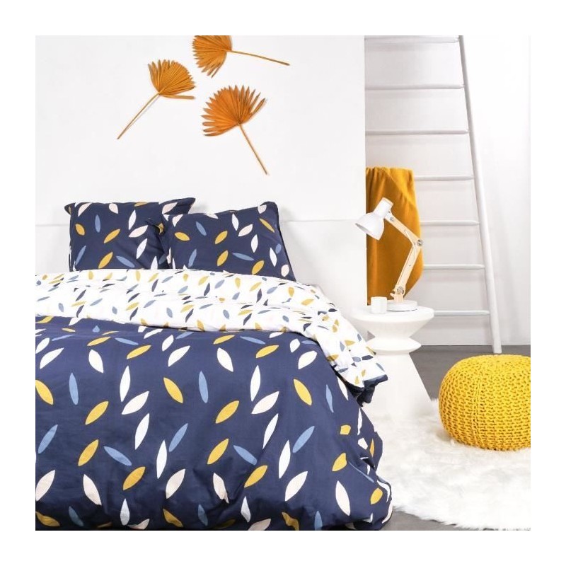 Parure de lit - TODAY Sunshine - 240x220 cm - 2 personnes - coton impr Parure de lit - TODAY Sunshine - 240x220 cm - 2 personnes - coton impr
