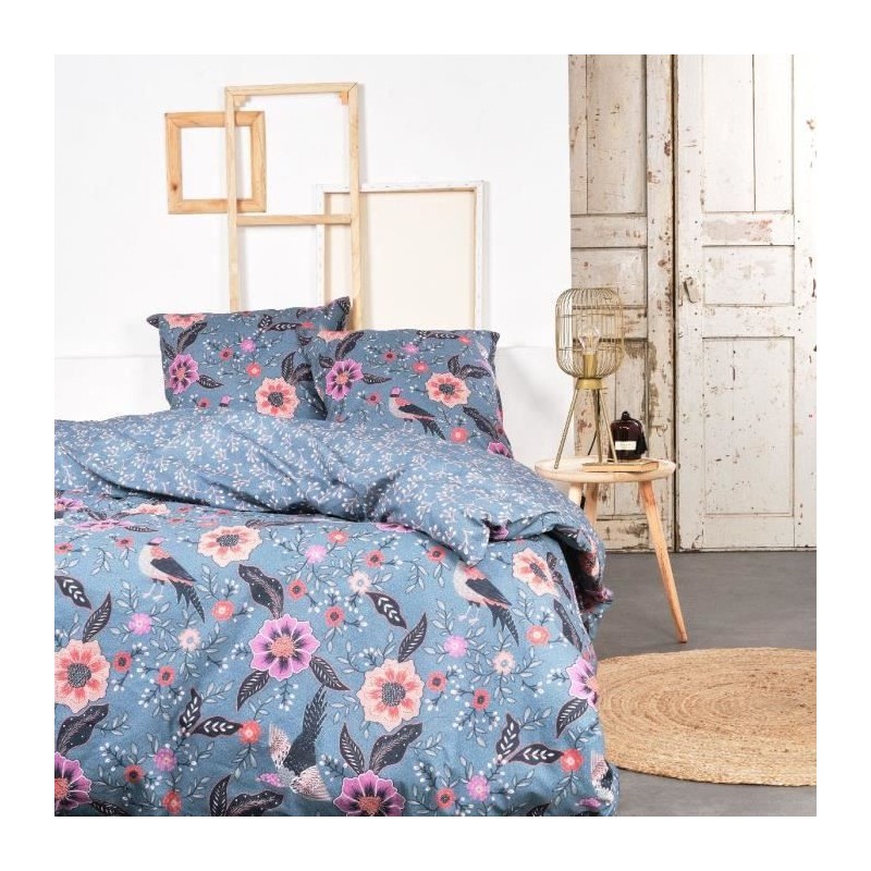 Parure de lit - TODAY Sunshine - 240x220 cm - 2 personnes - coton impr Parure de lit - TODAY Sunshine - 240x220 cm - 2 personnes - coton impr