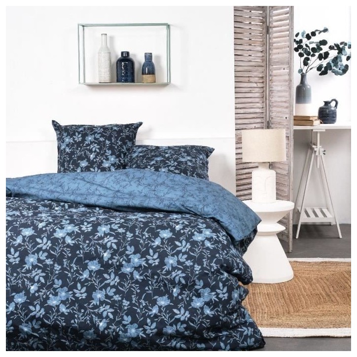 Parure de lit - TODAY Sunshine - 240x260 cm - 2 personnes - coton imprimé floral