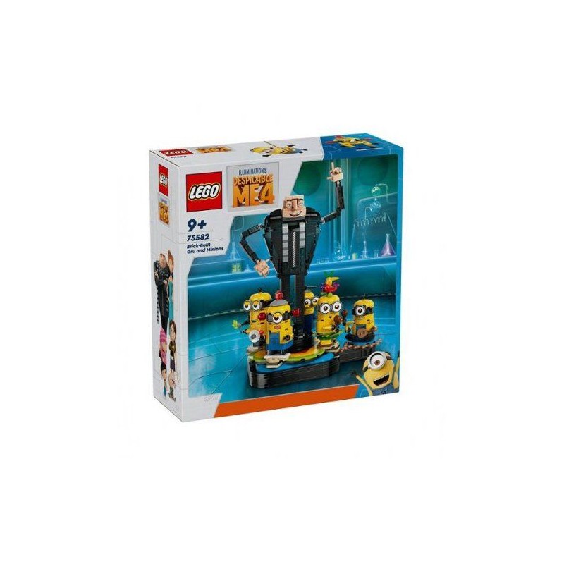 Jeu de construction - LEGO - 75582 - Gru et les Minions - 839 pieces - Jeu de construction - LEGO - 75582 - Gru et les Minions - 839 pieces -