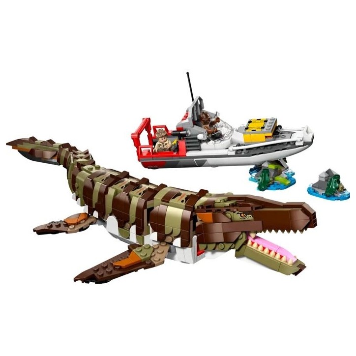 Jouet de construction - LEGO - 76974 - Bateau en mission - Mosasaure - 858 pieces Jouet de construction - LEGO - 76974 - Bateau en mission - Mosasaure - 858 pieces