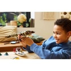 Jouet de construction - LEGO - 76974 - Bateau en mission - Mosasaure -