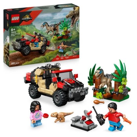 Jeu de construction - LEGO - 76972 - Jurassic World - Vélociraptor -