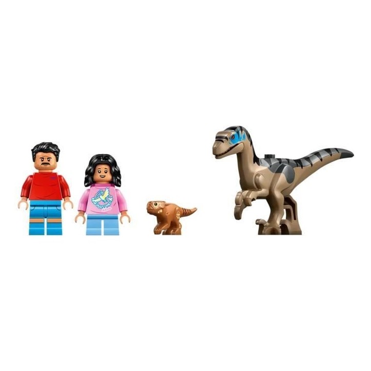 Jeu de construction - LEGO - 76972 - Jurassic World - Vélociraptor - 285 pieces - 4x4 Jeu de construction - LEGO - 76972 - Jurassic World - Vélociraptor - 285 pieces - 4x4