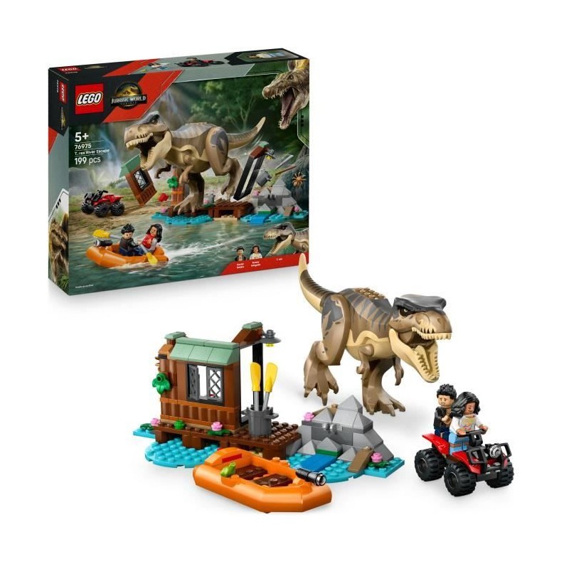 Jeu de construction - LEGO - 76975 - Jurassic World - T. rex - 199 pie