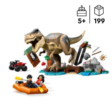Jeu de construction - LEGO - 76975 - Jurassic World - T. rex - 199 pieces - a monter soi-meme