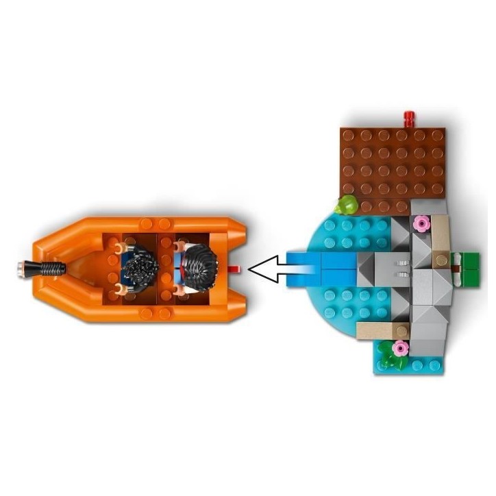 Jeu de construction - LEGO - 76975 - Jurassic World - T. rex - 199 pieces - a monter soi-meme Jeu de construction - LEGO - 76975 - Jurassic World - T. rex - 199 pieces - a monter soi-meme