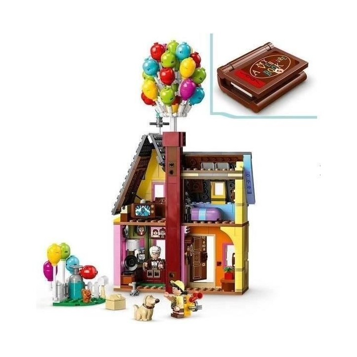LEGO Disney et Pixar 43217 La Maison de « La-haut », Jouet 100eme Anniversaire Disney LEGO Disney et Pixar 43217 La Maison de « La-haut », Jouet 100eme Anniversaire Disney