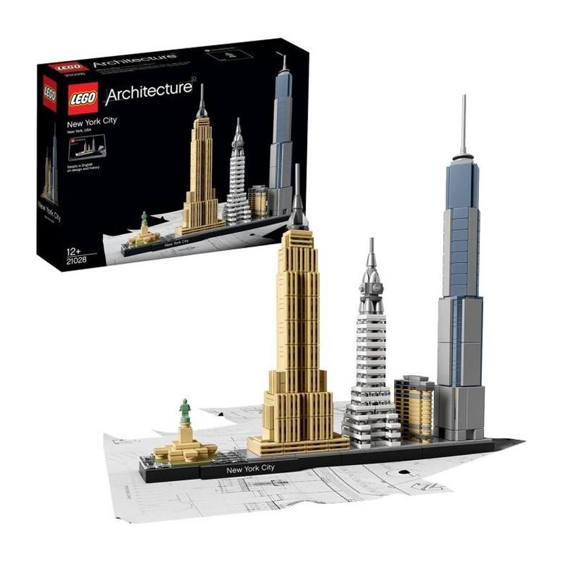 LEGO Architecture - New York - Statue de la Liberté - Maquette Miniat