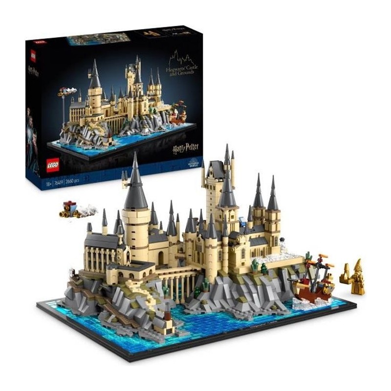 LEGO Harry Potter 76419 Le Château et le Domaine de Poudlard, Maquett LEGO Harry Potter 76419 Le Château et le Domaine de Poudlard, Maquett