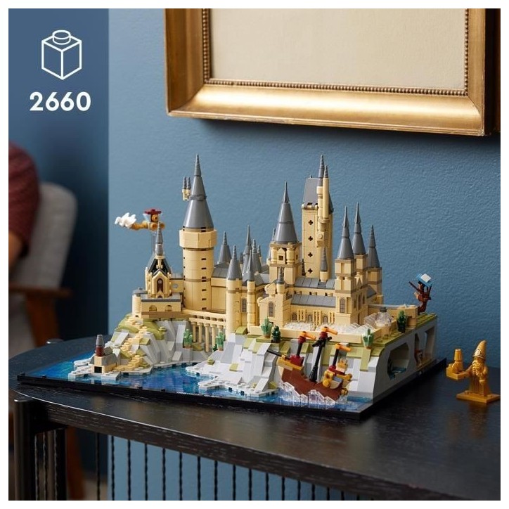 LEGO Harry Potter 76419 Le Château et le Domaine de Poudlard, Maquette a Construire pour Adultes, Incluant les Lieux Iconiques