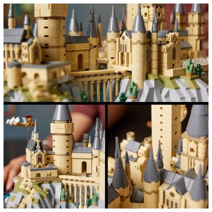 LEGO Harry Potter 76419 Le Château et le Domaine de Poudlard, Maquette a Construire pour Adultes, Incluant les Lieux Iconiques