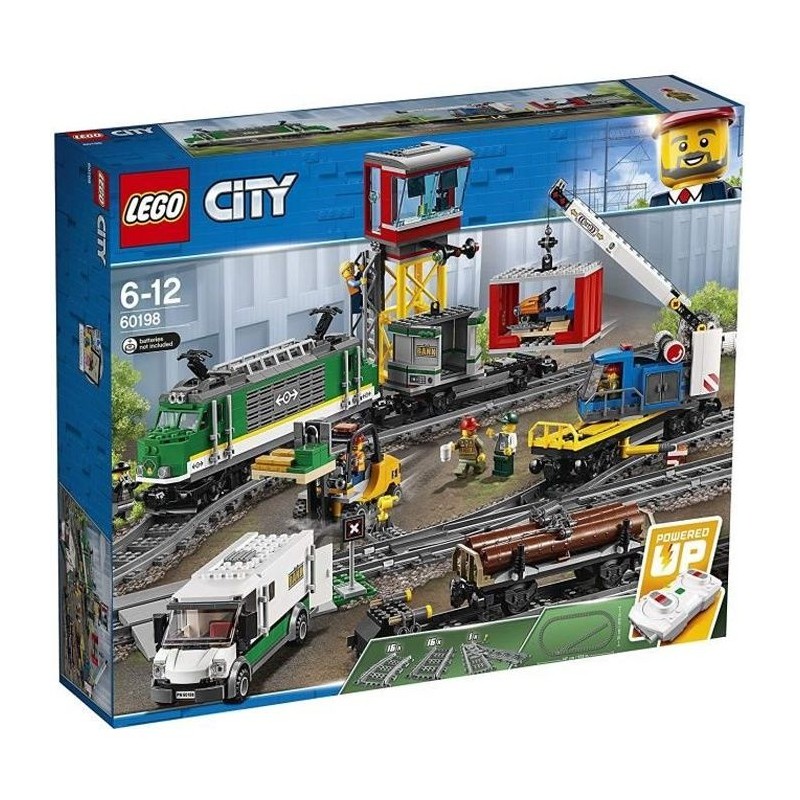 LEGO City 60198 Le Train de Marchandises Télécommandé LEGO City 60198 Le Train de Marchandises Télécommandé