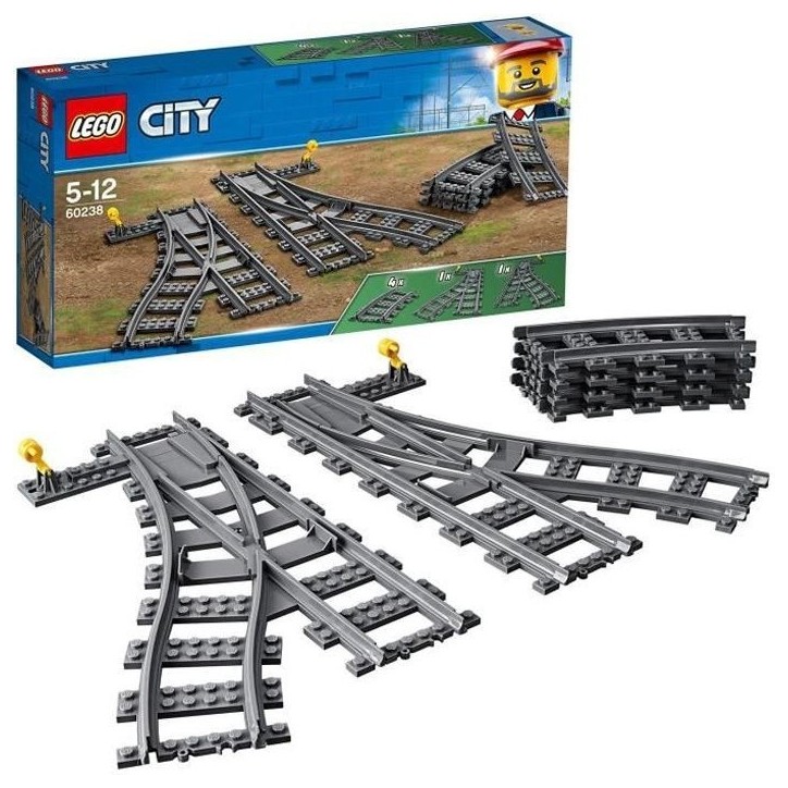 LEGO City 60238 Les Aiguillages LEGO City 60238 Les Aiguillages