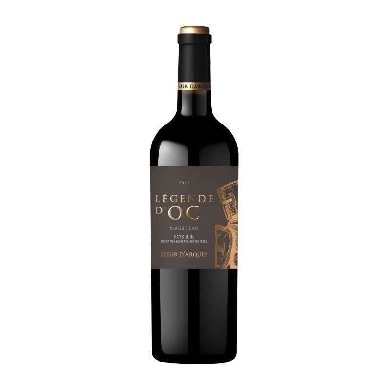 IGP Pays d'Oc Légende d'Oc Millésimé 75 cl IGP Pays d'Oc Légende d'Oc Millésimé 75 cl