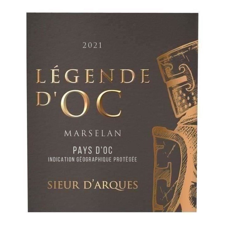IGP Pays d'Oc Légende d'Oc Millésimé 75 cl