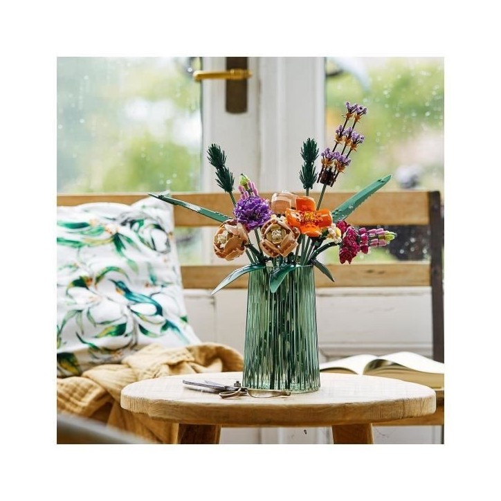LEGO 10280 Icons Bouquet de fleurs, Fleurs artificielles, collection botanique, set pour adultes