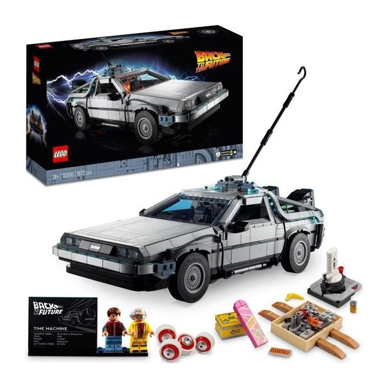 LEGO 10300 Exclu Cdiscount La machine a remonter le temps de Retour ve LEGO 10300 Exclu Cdiscount La machine a remonter le temps de Retour ve