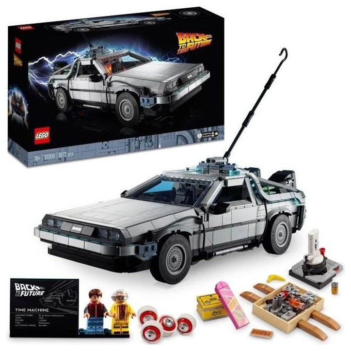 LEGO 10300 Exclu Cdiscount La machine a remonter le temps de Retour vers le futur