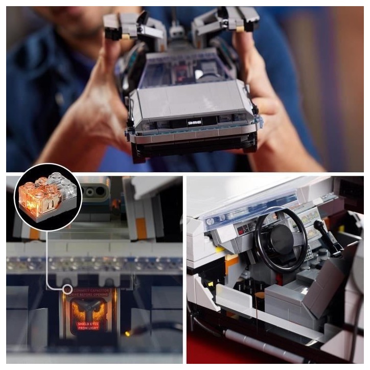 LEGO 10300 Exclu Cdiscount La machine a remonter le temps de Retour vers le futur