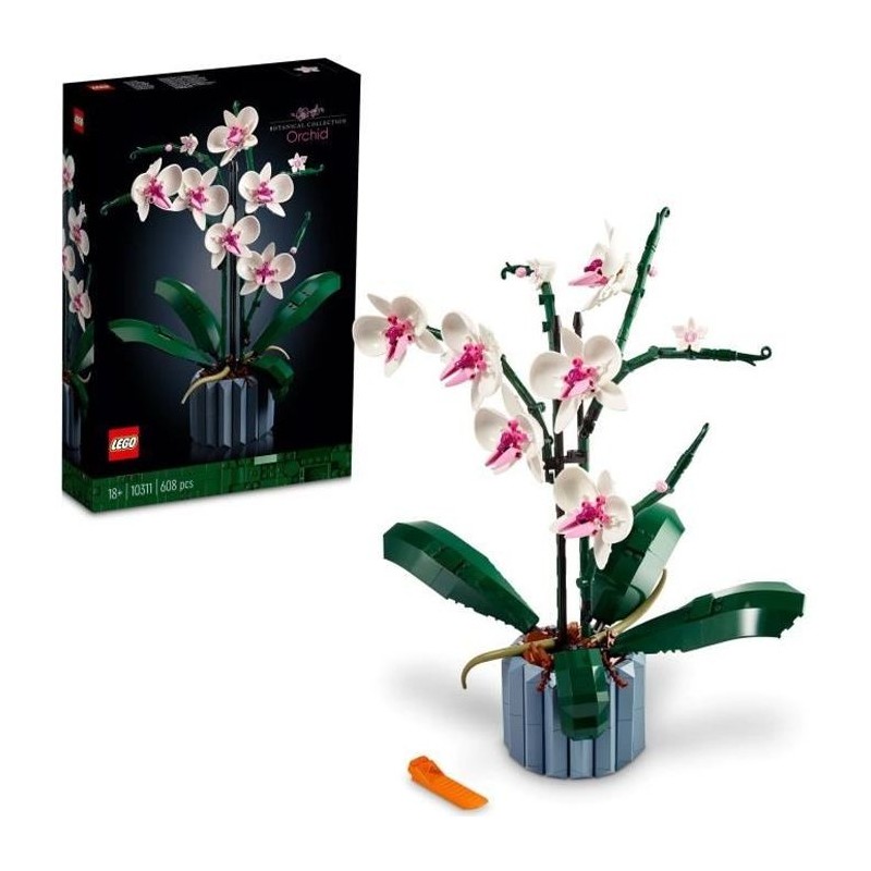 LEGO Icons 10311 L'Orchidée Plantes de Fleurs Artificielles d'Intéri LEGO Icons 10311 L'Orchidée Plantes de Fleurs Artificielles d'Intéri