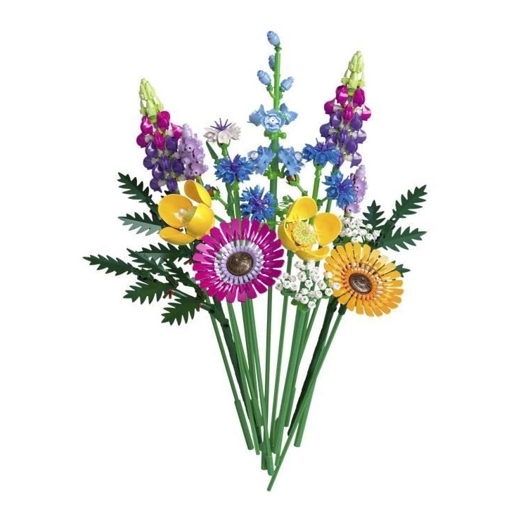 LEGO Icons 10313 Bouquet de Fleurs Sauvages, Plantes Artificielles avec Coquelicots, pour Adultes LEGO Icons 10313 Bouquet de Fleurs Sauvages, Plantes Artificielles avec Coquelicots, pour Adultes