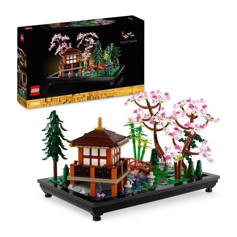 LEGO Icons 10315 Le Jardin Paisible, Kit de Jardinage Botanique Zen po LEGO Icons 10315 Le Jardin Paisible, Kit de Jardinage Botanique Zen po