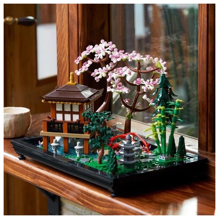 LEGO Icons 10315 Le Jardin Paisible, Kit de Jardinage Botanique Zen pour Adultes, Cadeau pour Femmes, Hommes LEGO Icons 10315 Le Jardin Paisible, Kit de Jardinage Botanique Zen pour Adultes, Cadeau pour Femmes, Hommes