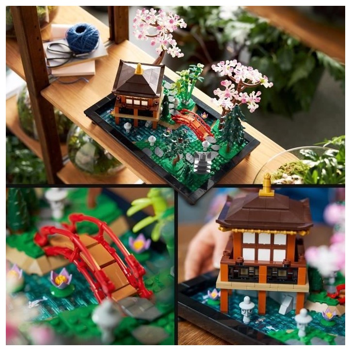 LEGO Icons 10315 Le Jardin Paisible, Kit de Jardinage Botanique Zen pour Adultes, Cadeau pour Femmes, Hommes LEGO Icons 10315 Le Jardin Paisible, Kit de Jardinage Botanique Zen pour Adultes, Cadeau pour Femmes, Hommes