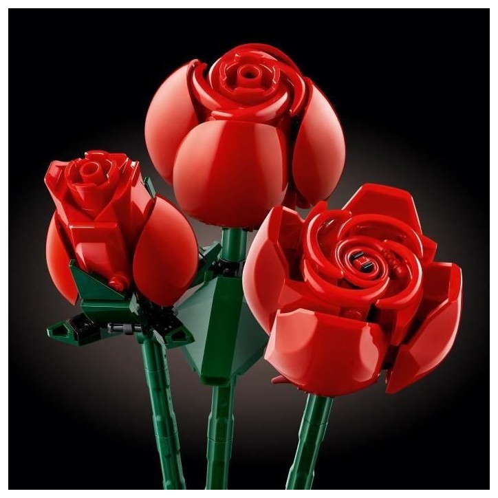 LEGO 10328 Icons Le Bouquet de Roses, Fleurs Artificielles pour Décorer, Cadeau de Saint-Valentin pour Adultes LEGO 10328 Icons Le Bouquet de Roses, Fleurs Artificielles pour Décorer, Cadeau de Saint-Valentin pour Adultes