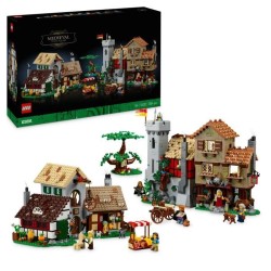 LEGO Icons 10332 Exclu Cdiscount La place de la ville médiévale - D