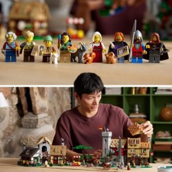 LEGO Icons 10332 Exclu Cdiscount La place de la ville médiévale - D