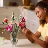 LEGO Botanique 10342 Le joli bouquet de fleurs roses - Set de construc