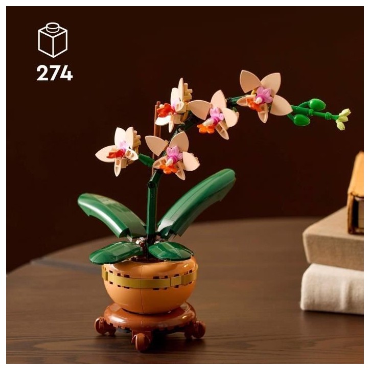 LEGO Botanique 10343 L'orchidée miniature - Fleurs artificielles - Idée cadeau pour femme LEGO Botanique 10343 L'orchidée miniature - Fleurs artificielles - Idée cadeau pour femme