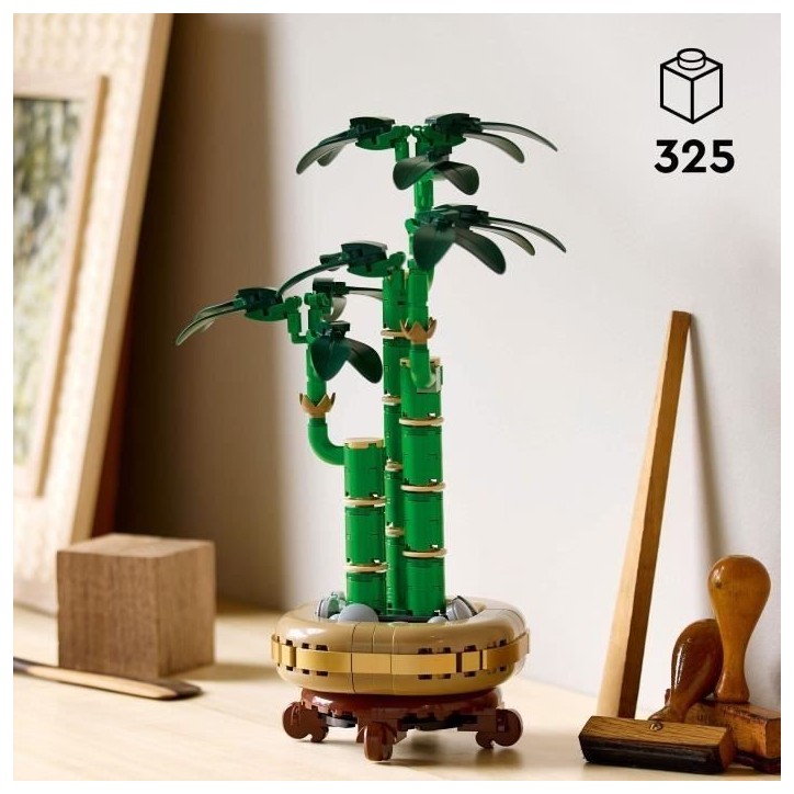 LEGO Botanique 10344 Le bambou de la chance - Plante artificielle et décoration intérieure LEGO Botanique 10344 Le bambou de la chance - Plante artificielle et décoration intérieure