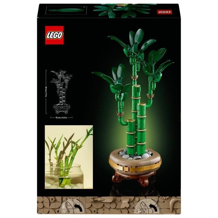 LEGO Botanique 10344 Le bambou de la chance - Plante artificielle et décoration intérieure LEGO Botanique 10344 Le bambou de la chance - Plante artificielle et décoration intérieure