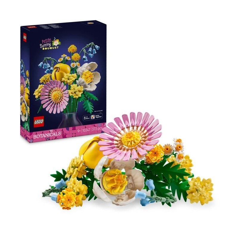 LEGO Botanicals 10347 Petit Bouquet Ensoleillé - Fleurs Artificielles LEGO Botanicals 10347 Petit Bouquet Ensoleillé - Fleurs Artificielles