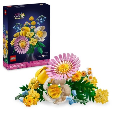 LEGO Botanicals 10347 Petit Bouquet Ensoleillé - Fleurs Artificielles