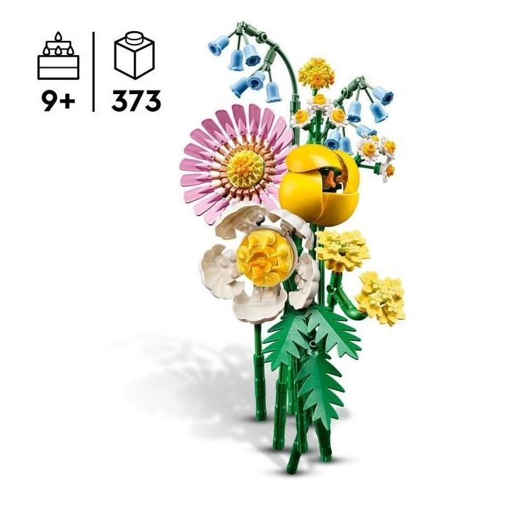 LEGO Botanicals 10347 Petit Bouquet Ensoleillé - Fleurs Artificielles enfant 9 ans & Ado LEGO Botanicals 10347 Petit Bouquet Ensoleillé - Fleurs Artificielles enfant 9 ans & Ado